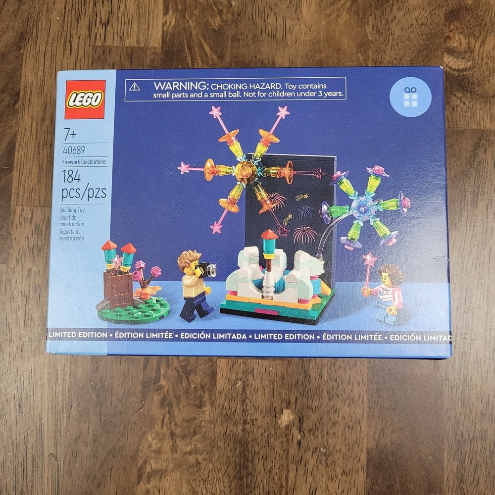 LEGO Set #40689 Firework Celebrations Building Toy - Limited Edition NIB Sealed